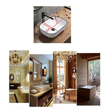 LHY BATHLEADER Lavandino di Ceramica dei bagni, lavandino Ovale del contatore Montato Superiore, lavabo di Arte Ultra Sottile,Black