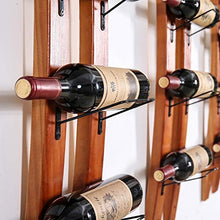 Portabottiglie Parete Wine Rack Barrel Stave Wine Rack Hanging, 5/6/8 Bottle Barrel Doghe di Legno Parete Wine Rack, Bottiglia di Vino Holde Parete Wine Rack for La Casa (Size : 150 * 19.5 * 3cm)
