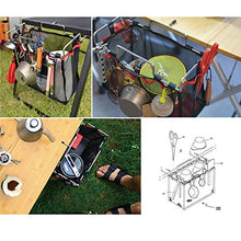 Chanhan - Borsa a rete portatile, adatta per picnic, barbecue, cucina, detriti, campeggio, portatile