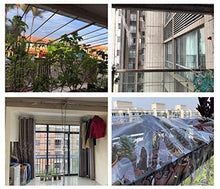 LXHONG Telone Trasparente Impermeabile con Occhielli，Tarps per Punzonatura di Piante in Serra，Vetro Morbido in PVC Facile da Trasportare per Terrazza Capannone di Fiori 320 Gr，Personalizzabile