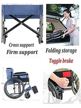 Carrozzine Semoventi, Transito Portatile da Viaggio, Pieghevole Portatile Luce con Braccioli Pneumatico Gonfiabile Dispositivo Anticaduta Disabile Carrello per Anziani Scooter Monopattino per Anziani