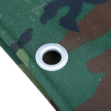 WGEMXC Ambientazione Esterna Multiuso Tarpaulin-Tarpaulin Military Camo Canvas Canvas Cantao Impermeabile Giardino Sunscreen Tarp Tenda Addensa per Esterni, 500G / M²,3 * 4M.