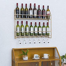 Portabottiglie da vino sospeso a soffitto, mensola portabottiglie in vetro champagne Portabottiglie portabottiglie da vino - Portabottiglie a parete, portabottiglie alto, disponibile in tre misure: 10