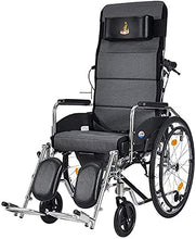 Sedie A Rotelle per Sedia A Rotelle, Schienale per Sedia Medica Sedile Pieghevole Portatile 150 kg Portante 47 45 Cm Sedile Staccabile da Scrivania Comodino, Anziani Disabili, Nero A