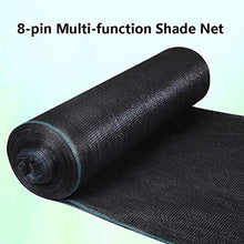 Paralume Black Sunblock, Rotolo in Tessuto Resistente All'ombra UV 60-70% per Casa, Cortile, Pianta (Senza Occhielli) (Dimensioni : 5x50m(16.4 ftx164 ft))