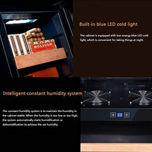Costante di Temperatura E umidità Sigaro Gabinetto di Casa Office Small Fumo Cabinet Nudo Sigaro Sigaro Elettronico Gabinetto Gabinetto Cigar Box 5 Strati 65 Litri