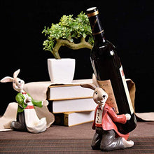 PWZ Semplicità Pratica Della Casa Semplicità Pratica Della Casa, Cartoon Rabbit Semplicità Pratica Della Casa Artigianato Domestico Europeo Creativo Ristorante Armadietto Del Vino Decorazione Ornamen