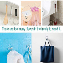 Ganci Adesivi Trasparenti,Gancio Adesivo Bagno Trasparenti, Ganci Adesivi Per Parete,per Bagno Cucina Porta per appendere l'accappatoio, asciugamani, borse, vestiti, etc. (20)