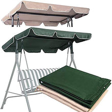 Wimark - Copertura di ricambio per tettoia da giardino, veranda, altalena, colore: Verde