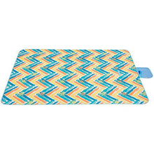 STKASE® Coperta Telo Picnic Impermeabile Coperta da Picnic, Coperta Picnic Impermeabile Pieghevole con Manico Portatile, con 3 Strati di Pile, Cotone e PEVA,145 * 180CM