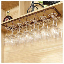 Dongyd Vetro Europea Iron & Wine Rack Hanging, Bronzo Pendenti Montata Cremagliera Del Vino Del Metallo & Calice Mensola Supporto For La Cucina/Bar/Ristorante (Size : 70x20cm)