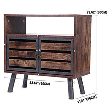WSZMD Tavolino in Stile Industriale retrò Tavolino Rustico Cabinetto Comodino Comodino Comodino, Comodino