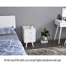 GXT WGZ- Comodino Camera Locker, Camera da Letto Comodino, Soggiorno Locker, Living Room Divano Fianco del Mobile (Color : White)