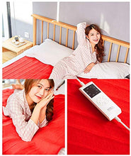 FACAI Tappetino Riscaldato per Scaldamuscoli al Ginocchio Coperte Elettriche Ad Alta Temperatura Coperta Elettrica Riscaldata Tappetino per Materasso da Letto,Grey-180X150CM