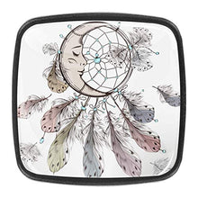 Acchiappasogni e piume 4 PCS Pomelli per Porta, Pomolo per Mobile, Pomelli per Mobili con Viti, Maniglia per Armadietto, Pomelli per Porta, Pomelli per Cassetti per Porta, Armadio, Cassetto e Credenza