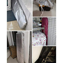 Copertura Mobili Giardino Impermeabile Scala Pieghevole Copertura Antipolvere Impermeabile Protezione Solare Scala Copertura di Stoccaggio Scala Pieghevole Copertura A Prova di umidità,Grey-50×123cm