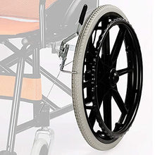 Carrozzina Leggera Carrozzina Semovente Manuale per Adulti con Cuscino E Borsa da Viaggio, Portatile E Pieghevole, Sedile A 40 Cm
