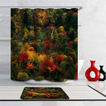 LIYAN Combinazione Bagno. Immagini Chiare E Colori Vivaci Rendono Il Tuo Bagno Pieno di Vita. Accessori da Bagno. Foresta d'Autunno.