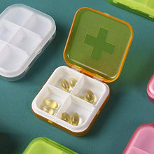 BGSFF Portapillole Organizer per medicinali a Grande capacità, Liscio e Durevole, Verde, 6 Griglie