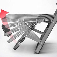 Lettino pieghevole da patio sdraio sdraio sdraio pieghevole Zero Gravity Chaise Traspirante Sedie Lounge Antiscivolo Robusto e Durevole per Patio Outdoor Garden Support 300KG