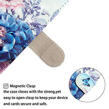 Bear Village® Galaxy A5 2018 Cover, Alta qualità Custodia in Pelle con TPU Antiurto Interno Caso, Funzione Stand, Magnetica Cover per Samsung Galaxy A5 2018, Farfalla