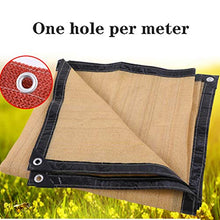 Shade net Beige Crema Solare Rete Curry casa crittografia Ispessimento Balcone Giardino polietilene Isolamento Termico Rete Tenda da Sole Rete