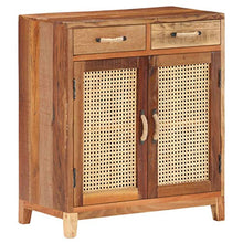Credenza Cassettiera Vintage | Comò e Cassettiere | Cassettiere di Stoccaggio | Armadietto in Legno | Cassettiera in Legno | 65x35x75 cm in Legno Massello di Recupero