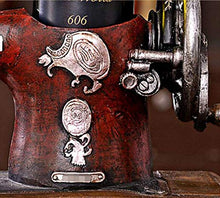 LHQ-HQ Vecchi Ornamenti Artigianali d'Epoca, da Cucire Vino cremagliera 30 * 21 * 12,5 Centimetri