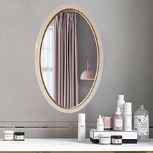 Bathroom Specchio, Moderna Ovale Parete Specchio, Specchio da Toilette Specchio per Il Trucco Pensili, Specchio Decorativo per Bagno Sala da Pranzo E Soggiorno