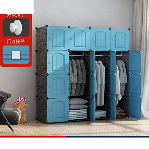 JYXJJKK Armadietto di Montaggio Facile,Camera da Letto Armadio Multifunzionale-p