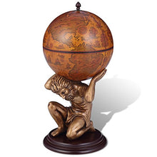 Festnight Mobile Bar/Vino a Forma di Globo Atlas 42 x 42 x 85 cm