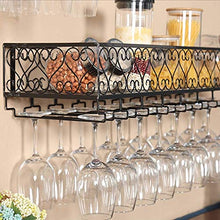 Wine Rack Wine Rack bottiglia supporto della cremagliera del vino mensola Holder bagagli vino/Wine Glass supporto della cremagliera della cucina parete ha appeso vino/Wine Glass rack Hanging Coppa