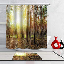 LIYAN Combinazione Bagno. Immagini Chiare E Colori Vivaci Rendono Il Tuo Bagno Pieno di Vita. Accessori da Bagno. Luce del Sole. Foresta.