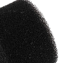 Coperchio del Filtro in Spugna per Acquario Custodia Protettiva per Piscina - 108x73mm Nero, 108x73mm