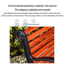 household products Panchine da Esterno, panchine in Legno plastica Fibra di Carbonio con schienali, panchine Portico mobili da Esterno, Possono ospitare 2-3 Persone