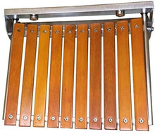 Sgabello in Legno di Superficie in Acciaio Inossidabile Che Piega Parete Sgabello Sedia Parete Parete Sgabello Muro Sedia Bagno