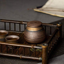 WANZSC di piccole dimensioni in ceramica tè barattoli vintage per tè JU32621