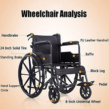 Sedie A Rotelle Leggere per Adulti - Forniture Mediche - Drive Medical Walker - Poggiagambe Sollevabili per Un Comfort Extra, Nero A
