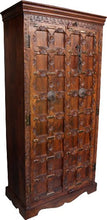 Guru-Shop Cabinet Coloniale, Armadio R 381, Legno, 180x90x45 cm, Armadi Armadi