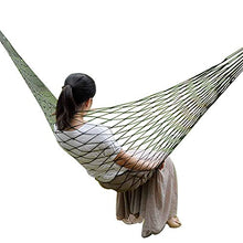 Frmarche - Amaca da campeggio a maglia all'aria aperta, portatile, 100 kg, capacità di carico, set per campeggio, escursionismo, pedale, giardino