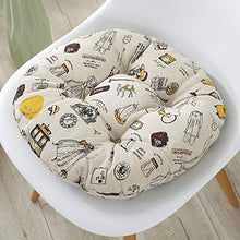 Pillowcase Cuscino per Sedia Imbottito di Fascia Alta, Cuscino per Sedia da Giardino, Sedia da Ufficio e Cuscino per Sedia in Schiuma Morbida per Uso Domestico (Stile, 42 * 42)