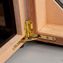 Getrichar Sigaro humidor Cedro Legno Alto Lucido Fibra di Carbonio Fibra di Sigaro humidor Cedar Legno Sigaro Sigaro humidor