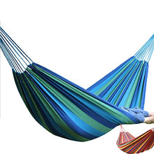 Yardwe Amaca Altalena Amaca Amaca all'aperto Multifunzionale per Campeggio Viaggi 280x80cm (Blu)