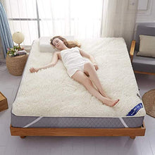 HKX Coprimaterasso Futon Materiali Sottili e Naturali Morbido Adatto alla Pelle Dormitorio Confortevole Varie Dimensioni-A 180x200 cm (71x79 Pollici)