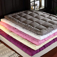 Huan Spesso Pieghevole Tatami Materasso, Super Morbida e Traspirante futon Giapponese Tappetino Portatile dormitorio Materasso, 10CM Molli Spessi Multifunzionale Cuscino Camera Camping
