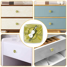 Set di 4 maniglie rotonde per armadio da cucina, credenza, cassettiera, cassettiera, con viti, per cucina, comò, armadietto, bagno, armadio e chitarra musicale.