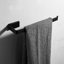 Leekayer Portasciugamani 26 cm Nero Pittura Bagno ad Angolo Bar Single Wall Mount