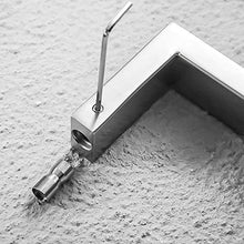 Mensole portasciugamani Asciugamani Asciugamani Asciugamani Moda Asciugamani singolo Bar 304 Asta in acciaio inox (500 / 600mm) ANELLO TORRE DI MONTAGGIO ANELLO A MANO (Dimensione: 50 cm) 1PCS