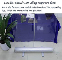 KMILE Schermo di Protezione da Terra starnuto per Pavimenti Roll Up Banner Banner Stands Isolation Barrier Shield Protettivo per caffè, Negozi al Dettaglio, cassiere, Receptionist