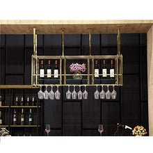 LWW Wine Rack, calice Holder/Upside down supporto di vetro di vino/attaccatura del supporto di tazza/attaccatura del supporto di alta Coppa Rack Wine Glass,100 * 30 * 50cm